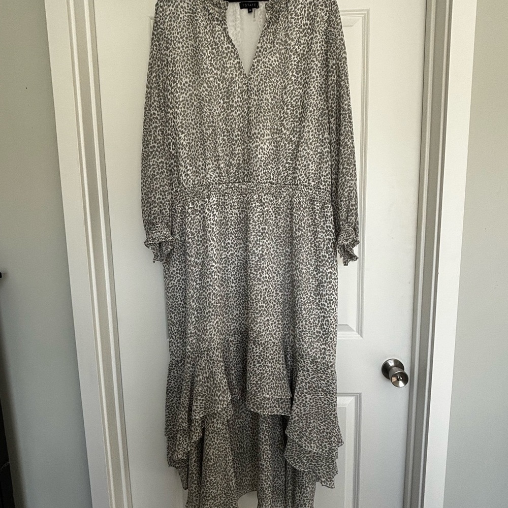 1. State high low dress